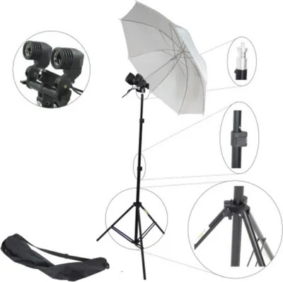Produktbild von Professionelles Fotostudio-Set DynaSun MM2Kit 2in1 mit Stativ