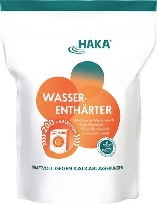 Produktbild von HAKA Wasserenthärter 2kg gegen Kalk in der Waschmaschine