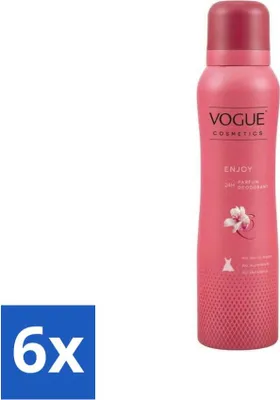 Immagine prodotto di Vogue Enjoy Profumo Deodorante 150 ml - Confezione risparmio - 6 pezzi