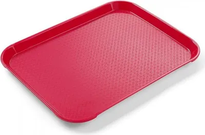 Zdjęcie produktu dla HENDI Serviertablett, Rot, 265x345x(H)20mm