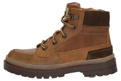 Productafbeelding van KEQ Veterschoenen Hoog Veterschoenen Hoog - cognac - Maat 26