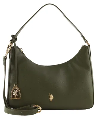 Produktbild von U.S. POLO ASSN. Schultertasche Umhängetasche Jones Hobo Bag Olive olivgrün