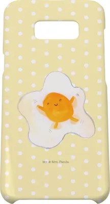 Produktbild von Mr. & Mrs. Panda Samsung Galaxy S8 plus Handyhülle  Spiegelei Ei - Gelb Pastell - Geschenk, Schön, Handy, Glücklich, Hülle, Tag, Case, Cover, Lustige Sprüche, Liebe