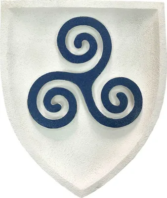 Produktbild von Wandbild bunt keltisches Triskel