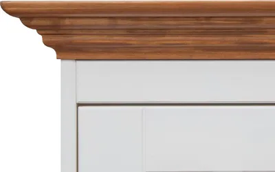 Produktbild von Kommoden Regal Holz Schrank Schränke weiss Anrichte Landhaus Kommode Anrichte