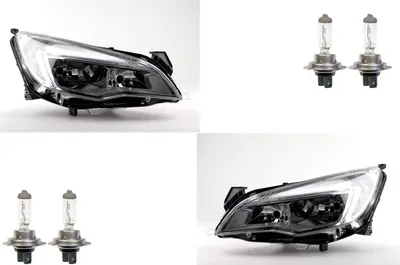 Produktbild von Scheinwerfer passend für Opel Astra J 09- 12 mit H7 H7 Satz Links Rechts 1216181 13253646 1216182 13253647 Johns