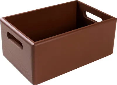 Image de Creative Deco Caisse Bois Rangement Marron 30 x 20 x 13 cm Boîte de Rangement