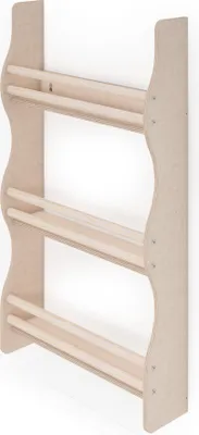 Produktbild von MAMOI® Bücherregal für kinder, Bücherkiste für kinderzimmer, Book shelf, Buchregal, Wandregal kinderregal, Kinderbücherregal, Bücherbank aus holz für Kleinkind, Kindermöbel für kleines kind