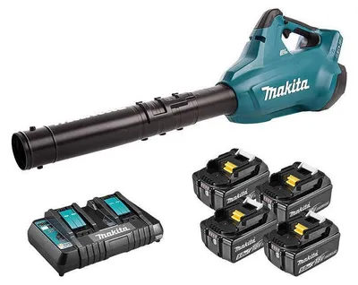 Image de Souffleur à Batterie MAKITA DUB362PT4 LXT 36V (2x18V) (4x5Ah) + Chargeur double DC18RD
