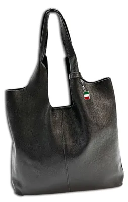 Produktbild von Florence Leder Tasche Damen Shopper schwarz 5x37x38cm OTF166S1