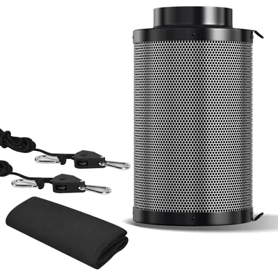 Productafbeelding van Vigevee Actieve koolfilter Grow, 150 mm. Koolfilter, 400 mm, voor afzuiging