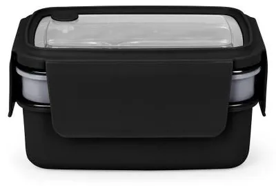 Image de Lunch Box isotherme compacte NOIRE