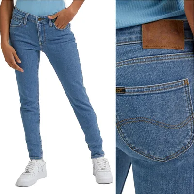 Immagine prodotto di LEE, Jeans da donna, Skinny fit, SCARLETT, W28 L31, Blau, Jeans, baggyjeans, buggy
