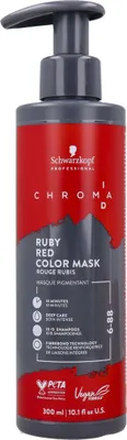 Obrázok produktu pre Schwarzkopf Chroma ID, 300 ml, Ženy, Červená, 6-88, Ruby red, Hair Color/Toner, direct dyes:Aqua (Water, Eau), Cetearyl Alcohol, Butylene Glycol, Isopropyl...