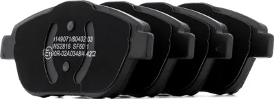Produktbild von STARK SKBP-0011557 Bremsbeläge Satz Vorne für OPEL Corsa F Crossland X (P17) passend für PEUGEOT 2008 Kombi (CU) 208 II Schrägheck (UB, UP, UW, UJ)