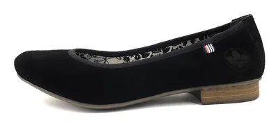 Produktbild von Rieker 51994, Damen Geschlossene Ballerinas, Schwarz (schwarz), 36 EU (3.5 UK)