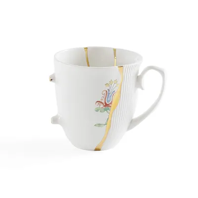 Produktbild von Seletti Henkelbecher Kintsugi 2 Porzellan