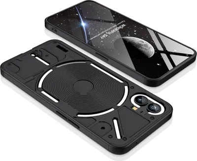 Immagine prodotto di Custodia in plastica per Nothing Phone 1, design PC, nera