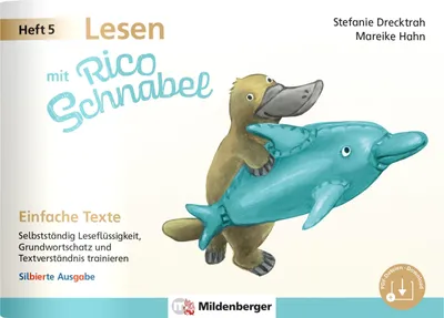 Produktbild von Lesen mit Rico Schnabel, Heft 5: Einfache Texte - silbierte Ausgabe