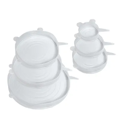 Zdjęcie produktu dla Küchenprofi Frischhaltedeckel STRETCH, 6er-Set 1301005506 4007371068420