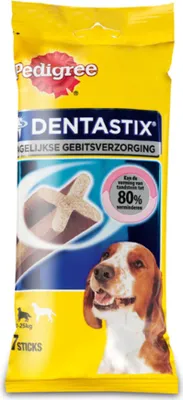 Produktbild von 3 Stück! Dentastix Medium 7 Stk. 180 g - Pedigree