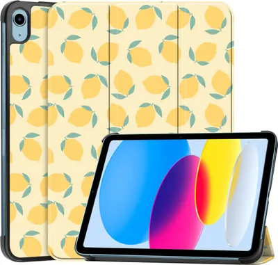 Immagine prodotto di iPad 10 2022 10,9 pollici, iPad 11 2025 11 pollici custodia: imoshion Design Trifold Custodia pieghevole