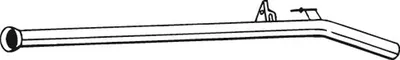 Produktbild von BOSAL 800-109 Abgasrohr