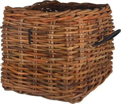Produktbild von A2 Living Rattan Korb MEGA Niedrig Eckig 59x50 Blumentopf Blumenkübel Pflanzkorb