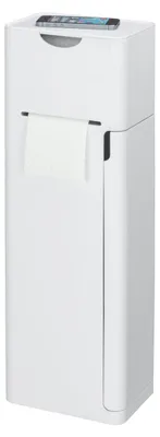 Produktbild von WENKO 6 in 1 WC-Garnitur 'Imon' in mattweiß