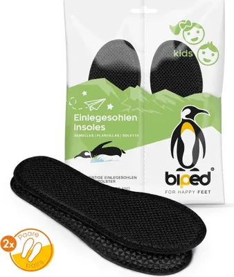 Produktbild von biped 2 Paar Kinder Aktivkohle Sohlen z2769(35)