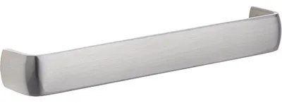 Image de Poignée de meuble Oga 96 nickel brossé + vis