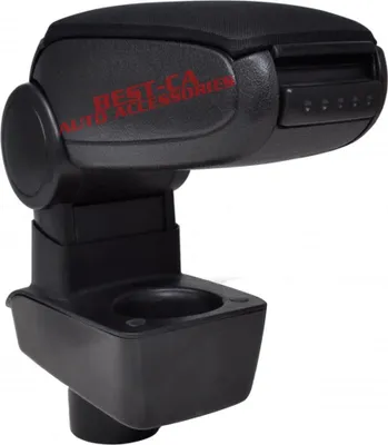 Produktbild von Mittelarmlehne Armlehne KLAPPBAR Textil Schwarz Für Ford Fiesta Mk6 (2008-2019)