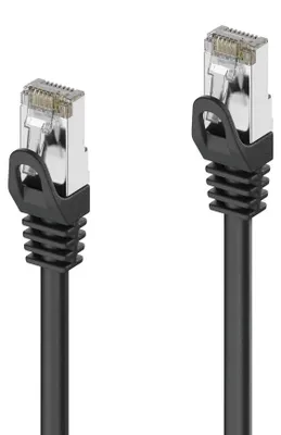 Image de Câble patch Purelink IQ-PC1000-100 Cat.6A S/FTP 10 m noir
