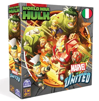 Produktbild von Asmodee Marvel United: World War Hulk – Erweiterung Spiel Marvel United