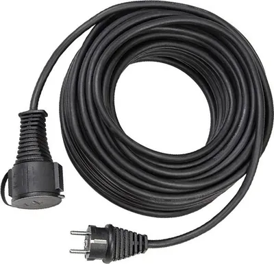 Produktbild von Verlängerungskabel 20m IP44 Schwarz