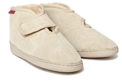 Produktbild von Hausschuhe Lammfell Typ "Athen", beige, 44