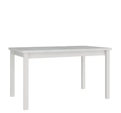Obrázok produktu pre Rozkladací jedálenský stôl 140x80 cm ELISEK 2 - biely