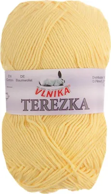 Produktbild von 50g Strickgarn Häkelgarn Terezka 100% Baumwolle Baumwollgarn Baumwollstrickgarn