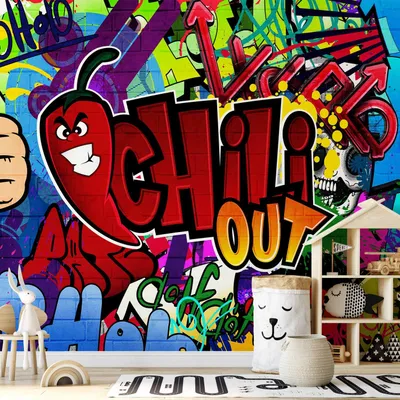 Produktbild von Selbstklebende Folie Fototapete - Chili out 245x175 cm Streetart 10110905-11