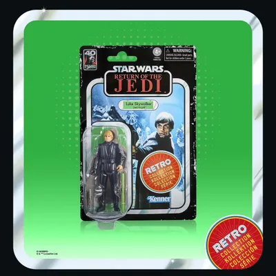 Produktbild von Star Wars The Vintage Collection - Luke Skywalker (Jedi Knight) 9,5 cm