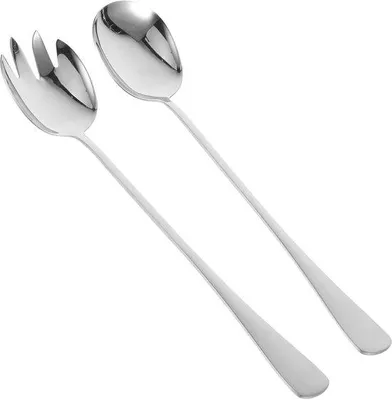 Produktbild von Edelstahl-Servierlöffel-Set, 1 Stück, Metall, Küchenutensilien
