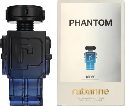 Produktbild von Rabanne Phantom Intense, Männer, 150 ml, Nicht nachfüllbare Flasche, Lavendel, Orangenblüte, Vanille
