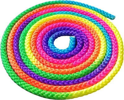 Obrázok produktu pre Športový lano na gymnastiku, 3 metre, vyrobené z pevného nylonu, vhodné pre deti, na športový tréning