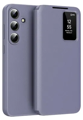Zdjęcie produktu dla Techsuit SmartView etui książkowe z Samsung Galaxy S26 Plus - fioletowe