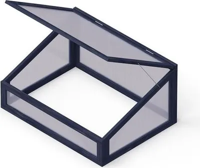 Produktbild von NOOR upyard™ Frühbeet-Aufsatz 80 x 60 cm Schwarz