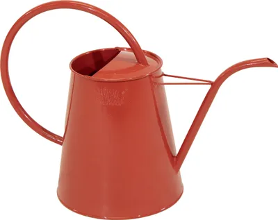Produktbild von Mega Collections Pflanzengieskanne Olivera - Metall - kirschrot - 3L