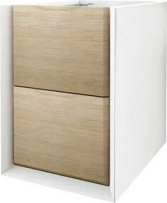 Produktbild von Waschtischunterschrank Baden Haus Bellagio BxHxT 35 x 51 cm x 46 cm Frontfarbe eiche hell holz-optik holzdekor
