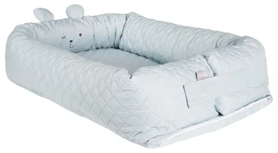 Productafbeelding van Babylounge - Babynest - Lichtblauw - 50 x 85 cm - Benny - Voor 0 tot 6 maanden