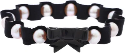 Produktbild von Misaki Damen Armband Edelstahl Textil BANAIS SMALL QCUBANAISSMALL