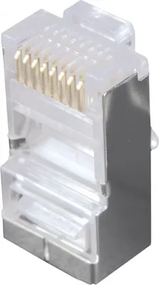 Image de Solarix RJ45 CAT5E STP 8p8c connecteur blindé KRJ45/5SH